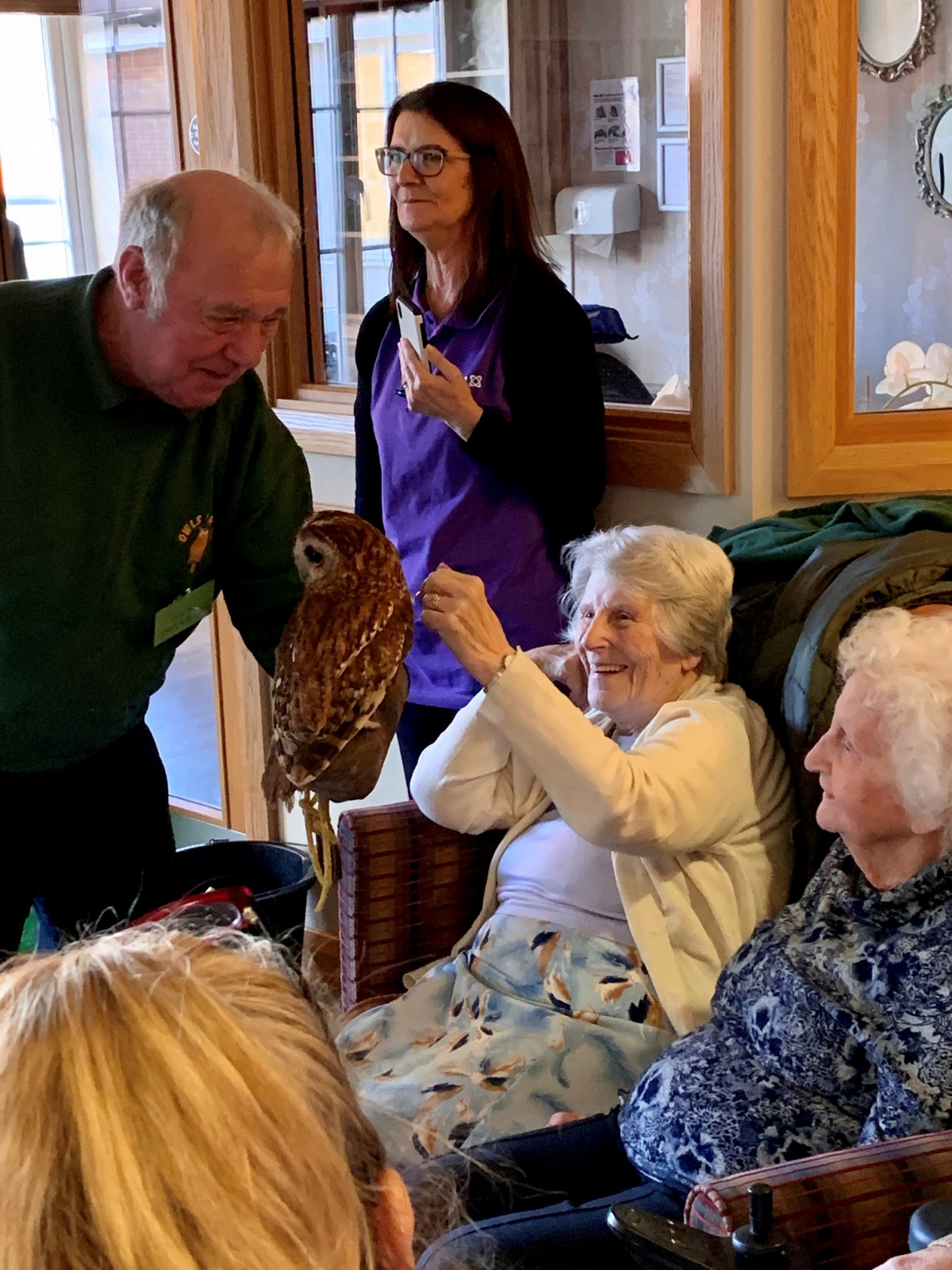 Stansted care home residents take birdwatch weekend to the ‘nest’ level